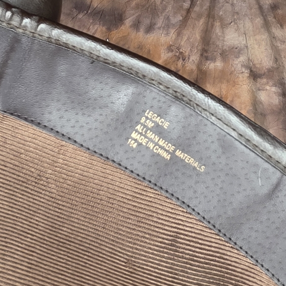 Madden Girl Riding Boots Legacie Buckle Rear Zip Chocolate Brown 9.5 - Picture 12 of 15